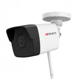 Цилиндрическая IP-видеокамера с EXIR-подсветкой до 30м и Wi-Fi HiWatch DS-I250W(C)