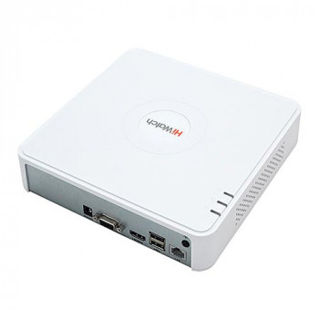 8-канальный IP-регистратор с PoE HiWatch DS-N208P(B)