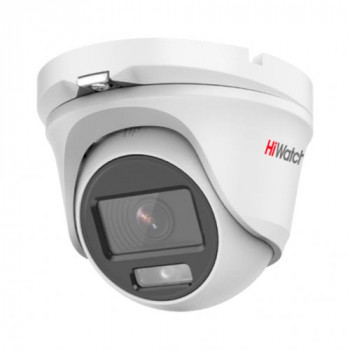 Купольная HD-TVI-видеокамера с технологией ColorVu HiWatch DS-T203L Купольная HD-TVI-видеокамера с технологией ColorVu HiWatch DS-T203L