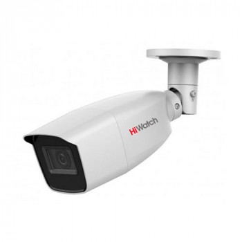 Цилиндрическая HD-TVI видеокамера с EXIR-подсветкой до 40м HiWatch DS-T206(B)