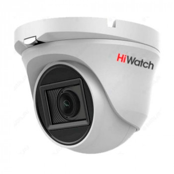 Купольная HD-TVI видеокамера с EXIR-подсветкой до 30м HiWatch DS-T803(B)