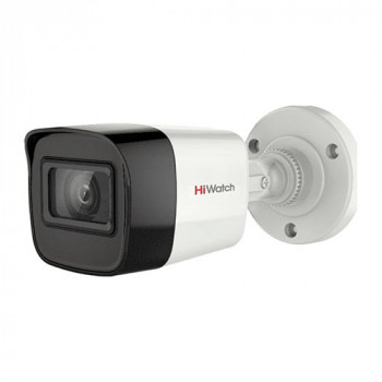 Цилиндрическая HD-TVI видеокамера с EXIR-подсветкой до 40м HiWatch DS-T520 Цилиндрическая HD-TVI видеокамера с EXIR-подсветкой до 40м HiWatch DS-T520