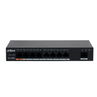 8-портовый неуправляемый коммутатор с РоЕ / Dahua DH-PFS3009-8ET1GT-96