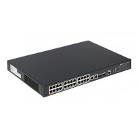 24-портовый гигабитный управляемый коммутатор с PoE, уровень L2 / Dahua DH-PFS4226-24GT2GF-240