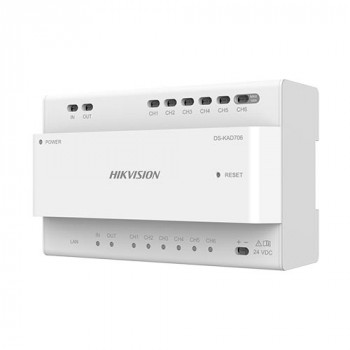 Блок аудио/видео согласования для 2-х проводной системы / Hikvision DS-KAD704