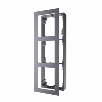 Рамка монтажная на 3 модуля, накладная / Hikvision DS-KD-ACW3 Рамка монтажная на 3 модуля, накладная / Hikvision DS-KD-ACW3