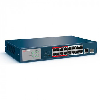 Неуправляемый коммутатор Hikvision DS-3E0318P-E/M(B)