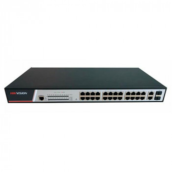 Управляемый коммутатор 100M, PoE Hikvision DS-3E2326P