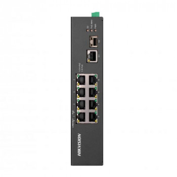 Неуправляемый коммутатор с широким температурным диапазоном PoE Hikvision DS-3T0510HP-E/HS