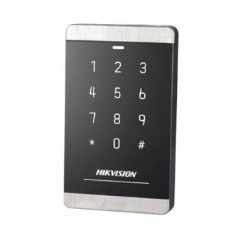 Считыватель Mifare карт с сенсорной клавиатурой Hikvision DS-K1103MK