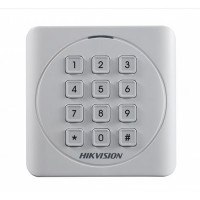 Считыватель Mifare карт с механической клавиатурой Hikvision DS-K1801MK