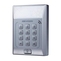 Терминал контроллера доступа со встроенным считывателем EM карт Hikvision DS-K1T801E Терминал контроллера доступа со встроенным считывателем EM карт Hikvision DS-K1T801E