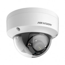 5Мп уличная купольная HD-TVI камера с EXIR-подсветкой до 20м / Hikvision DS-2CE56H5T-VPIT (6мм)